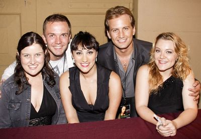 Grammy winner Paula Cole, Upright producer Shane Scheel, Eden Espinosa, Upright produ Photo