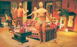 Matthew Pilieci as Wyatt, Mandy Moore as Dawn and James Kautz @ BroadwayWorld Matthew Pilieci as Wyatt, Mandy Moore as Dawn and James Kautz Photo