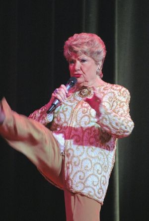 Marilyn Maye kicks up her heels Photo