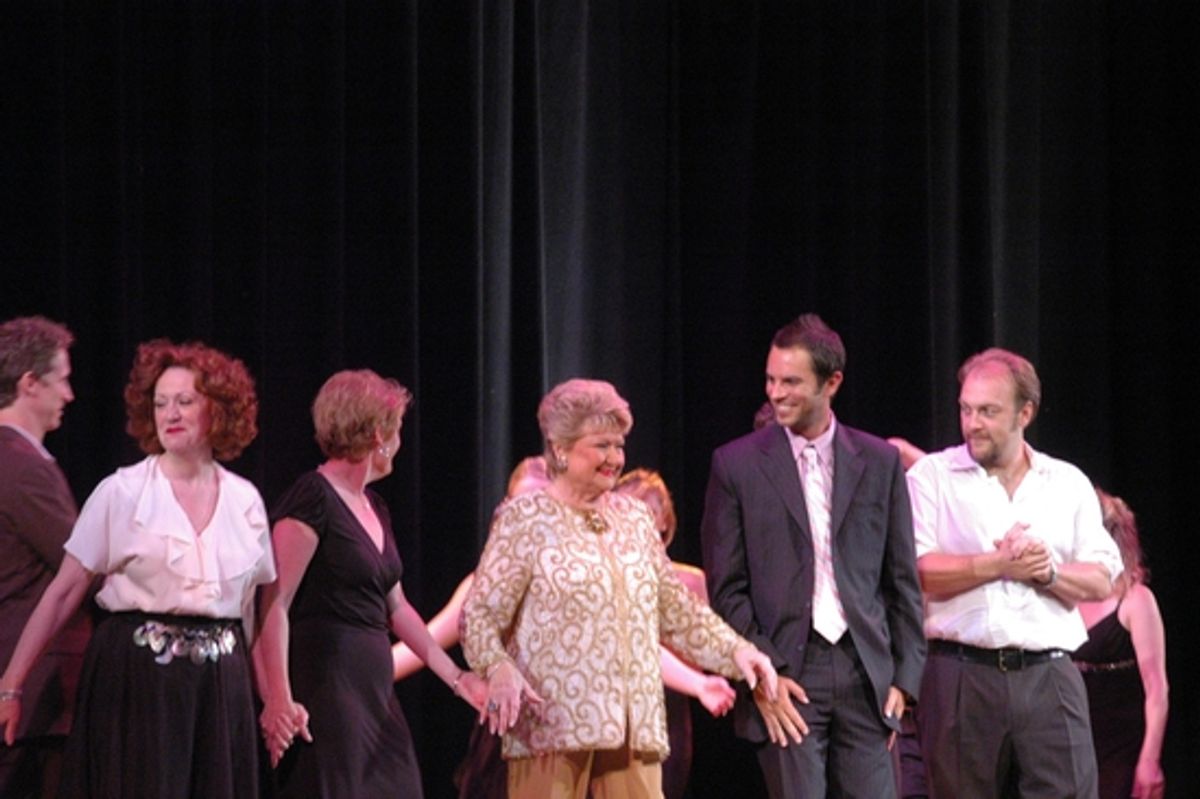 Karen Murphy, Liz Callaway, Marilyn Maye, Douglas Ladnier and Alexander Gemignani at 