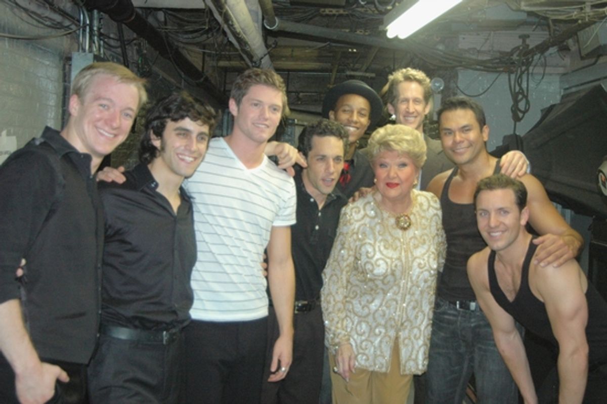 Ryan Worsing, Michael Mindlin, Spencer Liff, JefferySchecter, Marilyn Maye, Kevin Bernard, Bobby Pestka, Joe Komara at 