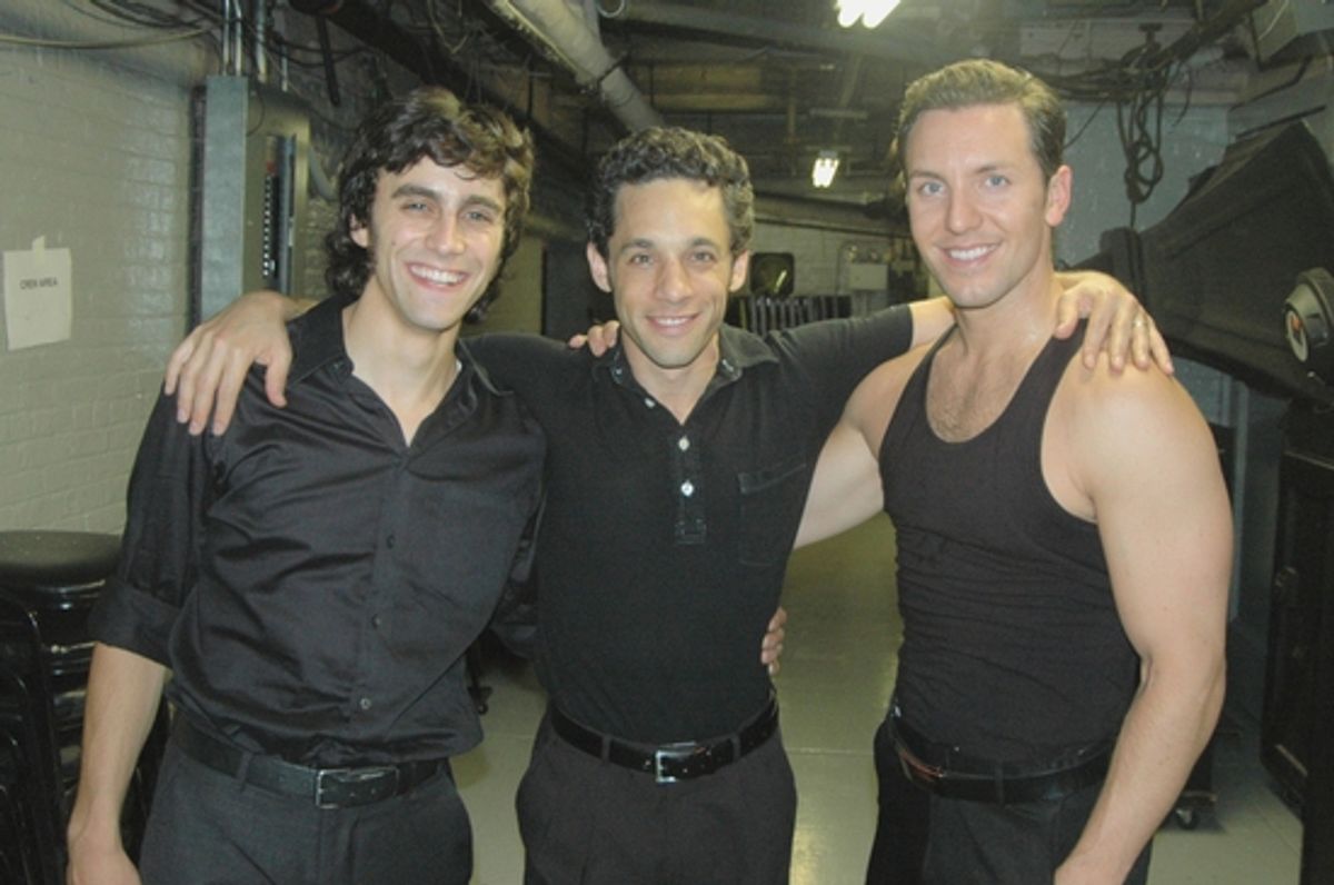 Michael Mindlin, Jeffrey Schecter, and Joe Komara at 