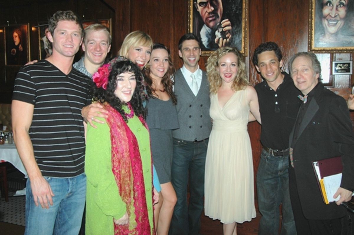 Spencer Liff, Bobby Pestka, Barbara Siegel, Erica Mansfield, Cameron Adams, Josh Prince, Amber Stone, Jeffrey Schecter and Scott Siegel at 