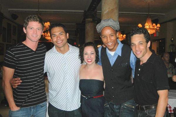 Spencer Liff, Bobby Pestka, Alison Solomon, Kendrick Jones and Jeffrey Schecter Photo