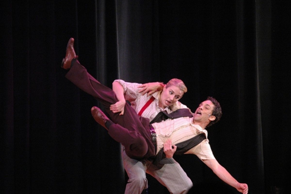 Jeffrey Schecter and Jessica Lee Goldyn at 