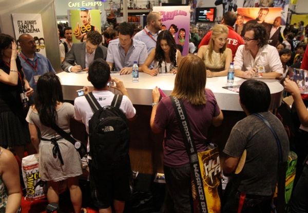 Matthew Morrison, Cory Monteith, Lea Michele, Dianna Agron and Executive Producer Ian Photo