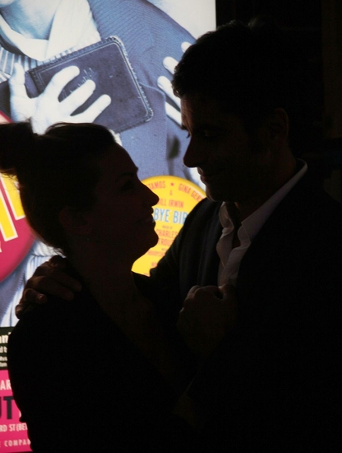 Gina Gershon and John Stamos at 