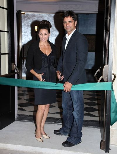 Gina Gershon and John Stamos Photo