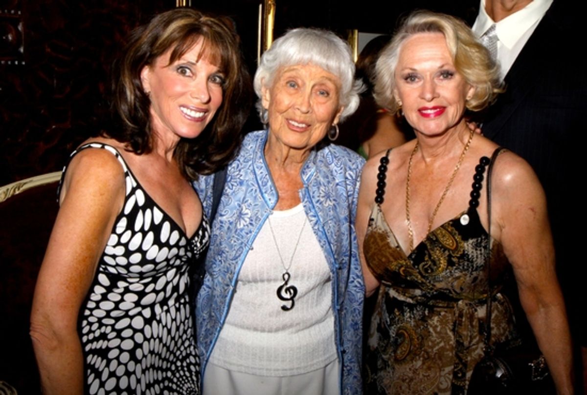 Kate Linder, Betty Garrett and Tippi Hedren at 