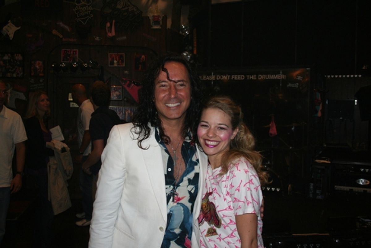 Steve Augeri and Savannah Wise at 