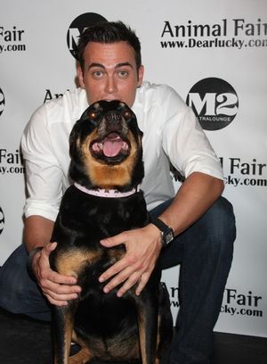 Cheyenne Jackson and Zora @ BroadwayWorld Cheyenne Jackson and Zora Photo
