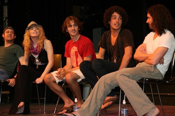 Andrew Kober, Kacie Sheik, Andy Sandberg, John Moauro and Paris Remillard Photo