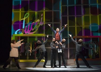 Barbara Walsh, Sam Harris and THE FIRST WIVES CLUB ensemble Photo