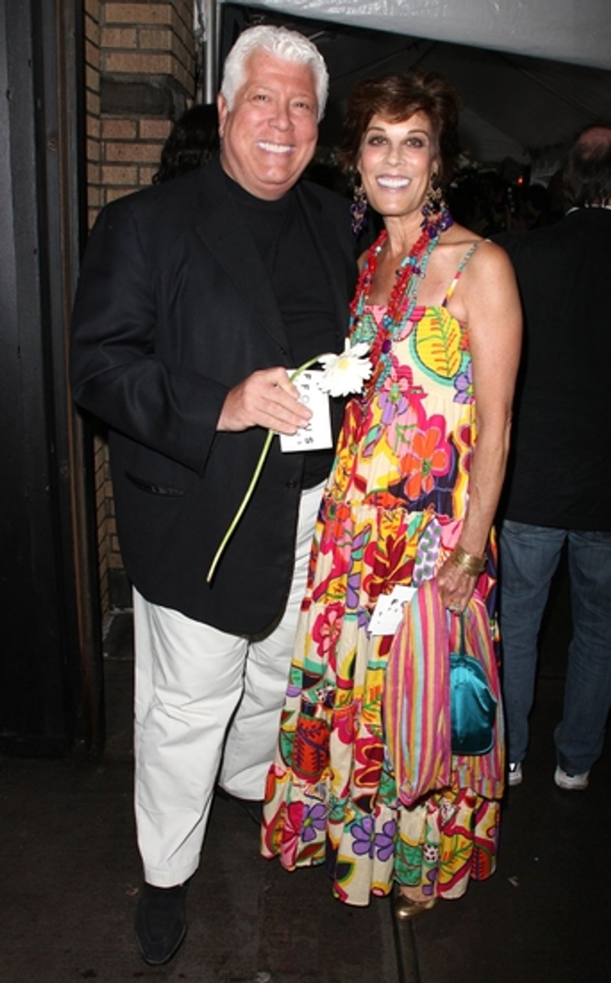 Dennis Basso and Peggy Siegal at 