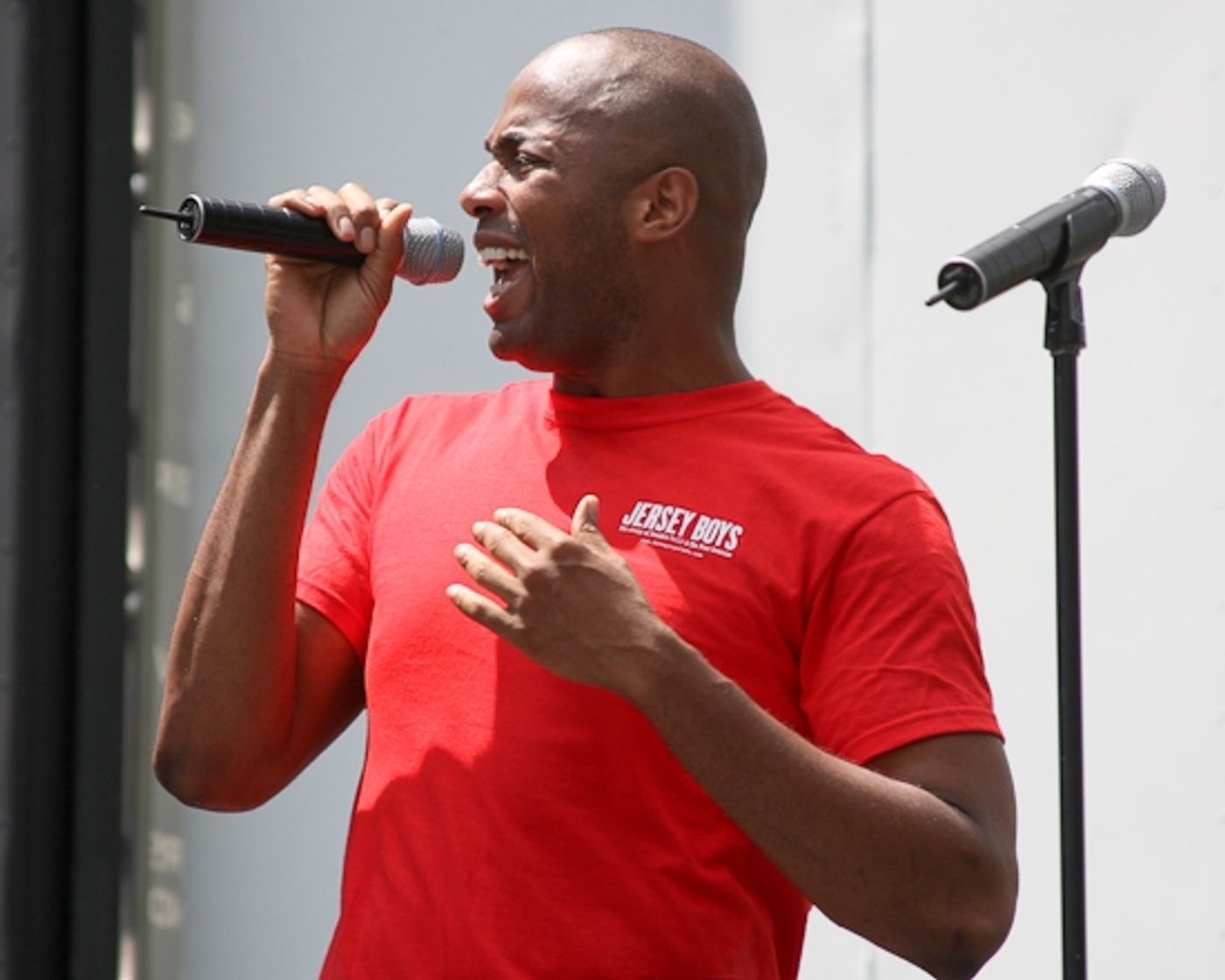Photo Coverage: 'SHREK', 'NAKED', CHICAGO And JERSEY BOYS Perform At 'BROADWAY IN BRYANT PARK'  Image