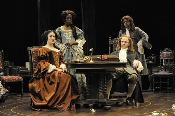 Nicolai Correia-Damude, Lisa Codrington, Graeme Somerville and Andrew Bunker Photo