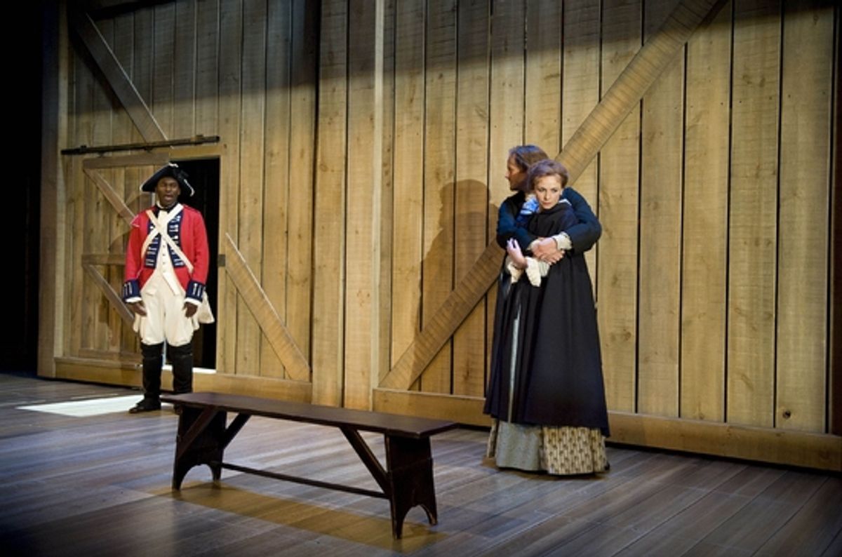 Richard Stewart, Evan Buliung, and Fiona Byrne at 