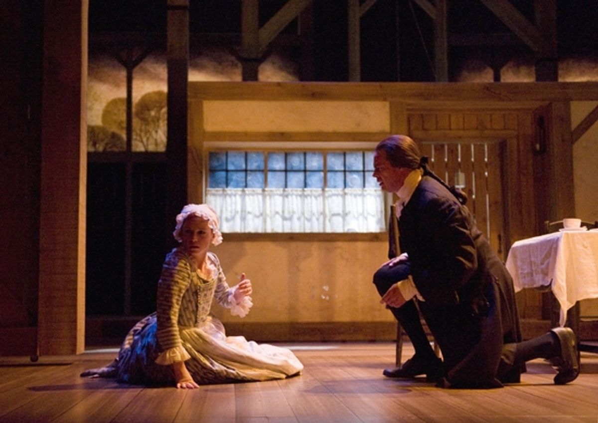 Fiona Byrne and Peter Krantz at 