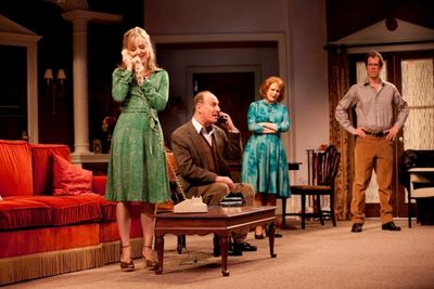 Geneva Carr, Paxton Whitehead, Cecilia Hart and Darren Pettie Photo