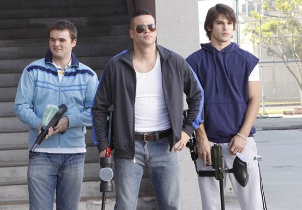 TJ Brennan, Mark Salling and Justin Gaston Photo