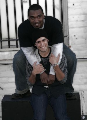 Dez Walker (Collins) and Vince Kelley (Angel) Photo