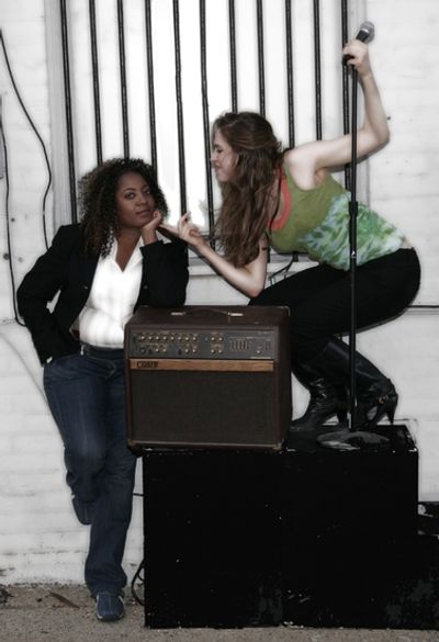 Shondra Tipler (Joanne) and Annie Reinholz (Maureen) Photo