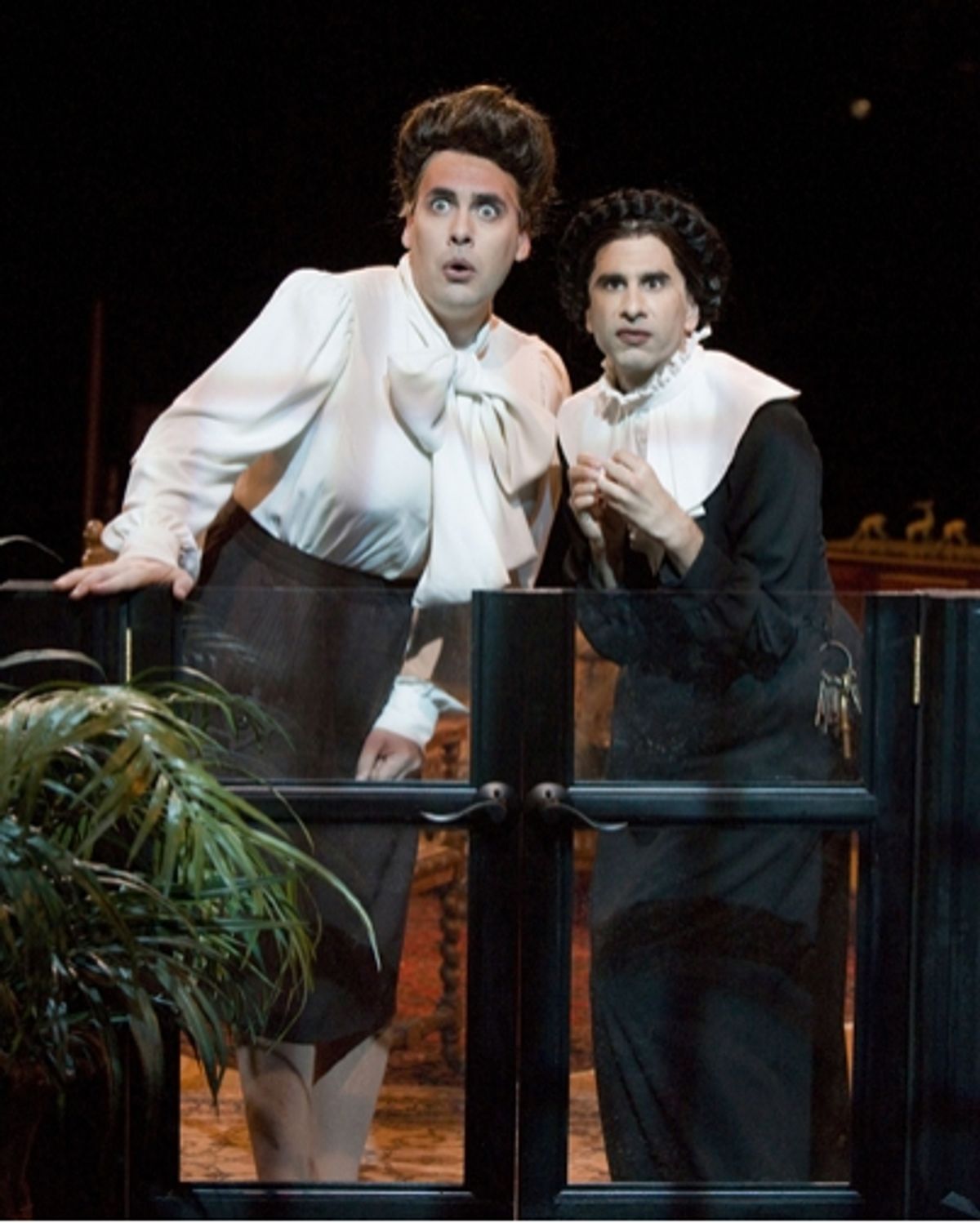 Jeffrey M. Bender (Lady Enid Hillcrest) and John Cariani (Jane Twisden) at 