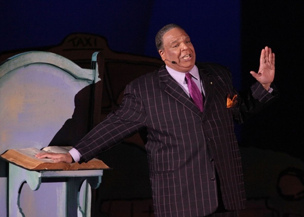 Ken Page as 'Nicely Nicely Johnson' at 