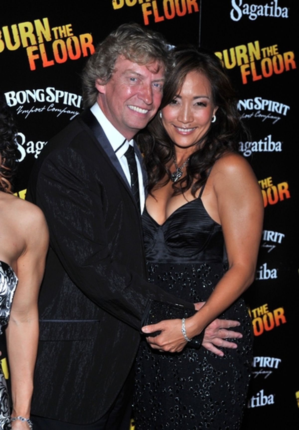 Nigel Lythgoe & Carrie Ann Inaba at 