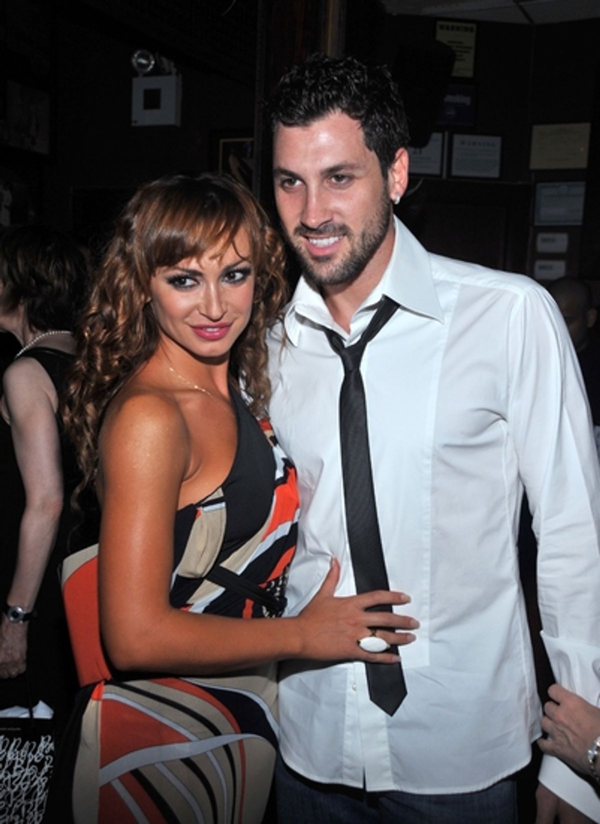 Karina Smirnoff & Maksim Chmerkovskiy at 