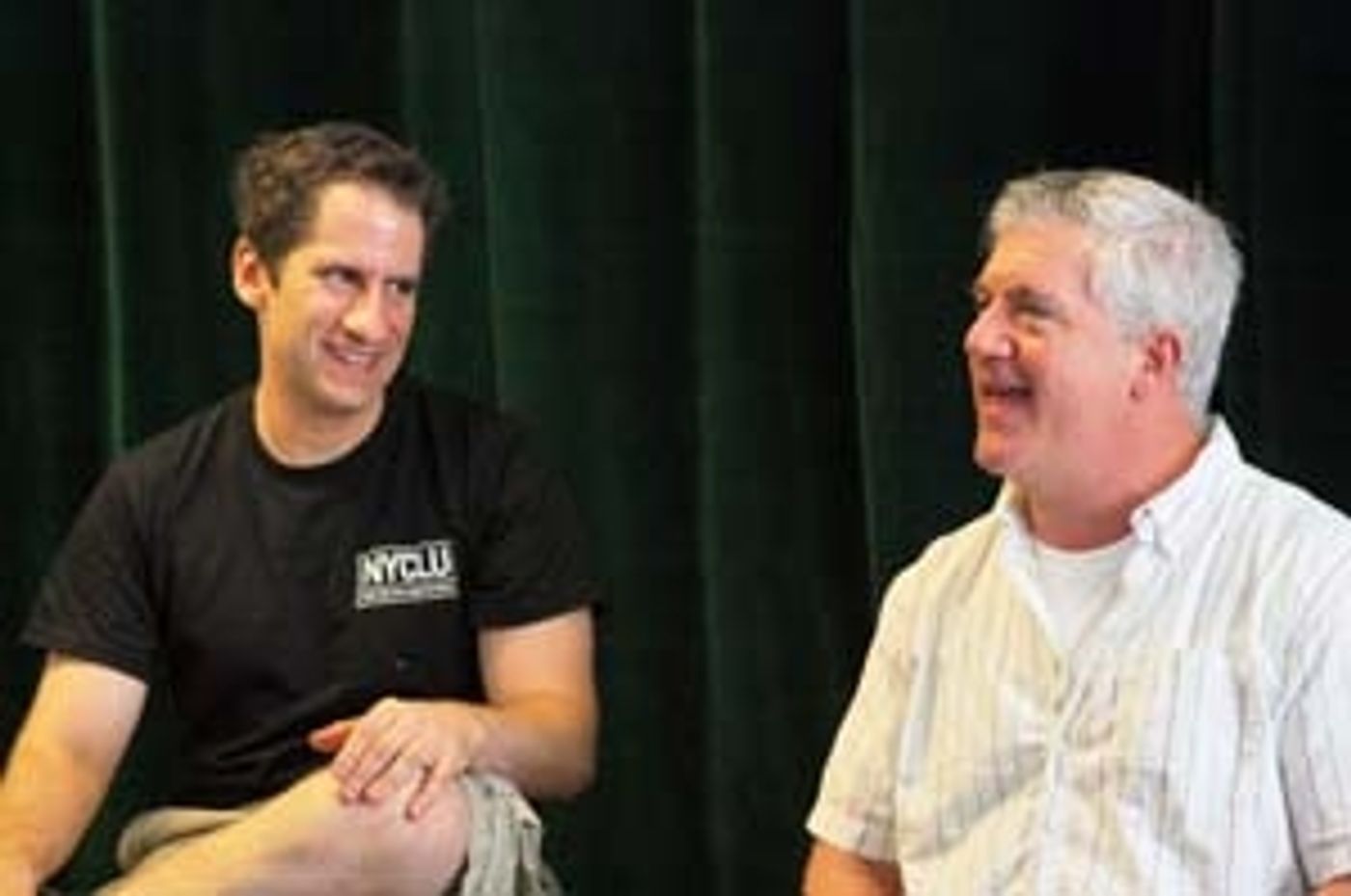 Photo Flash: Tony Winner Gregory Jbara Visits Broadway Artists Alliance  Image