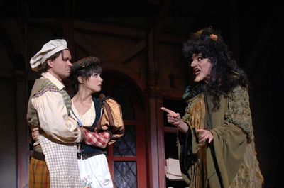 Hunter Foster, Brynn O'Malley and Beth Leavel Photo