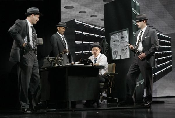 Clarke Thorell, Timothy McCuen Piggee, Norbert Leo Butz And Brandon Wardell Photo