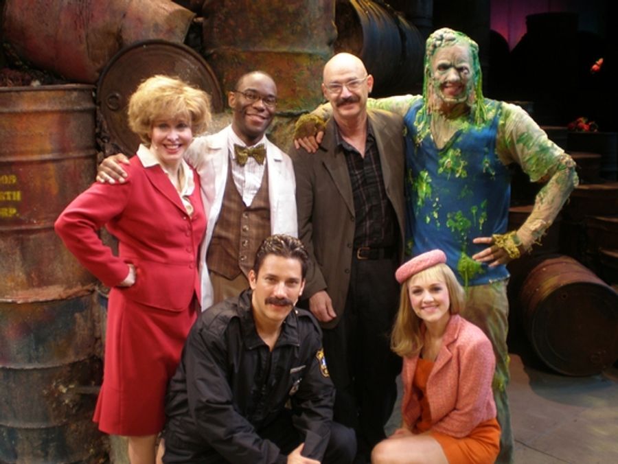 Photo Flash: Legendary Bass Guitarist Tony Levin Visits 'THE TOXIC AVENGER' Image