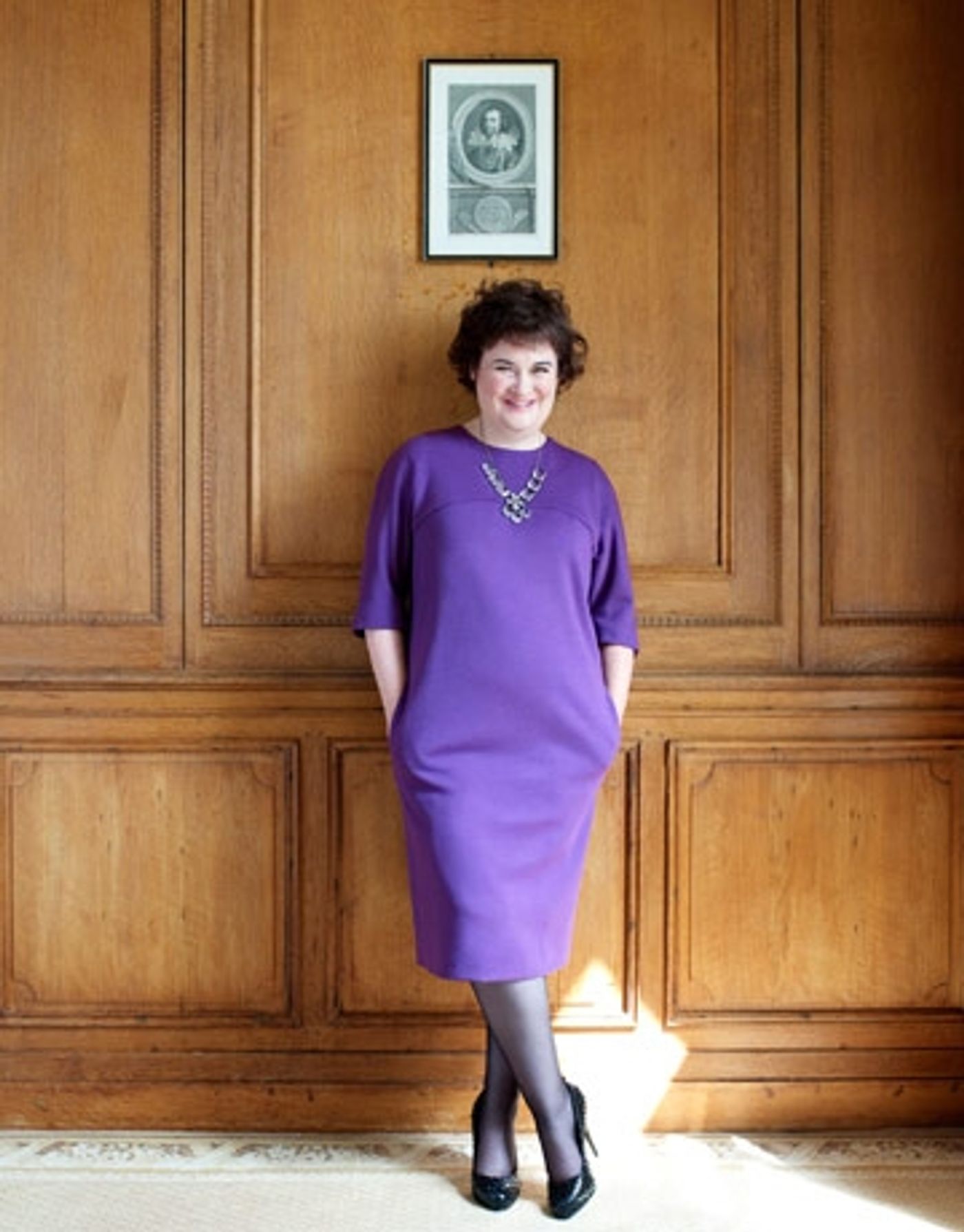 Photo Flash: Britain's Got Talent's Susan Boyle In Harper's Bazaar  Image