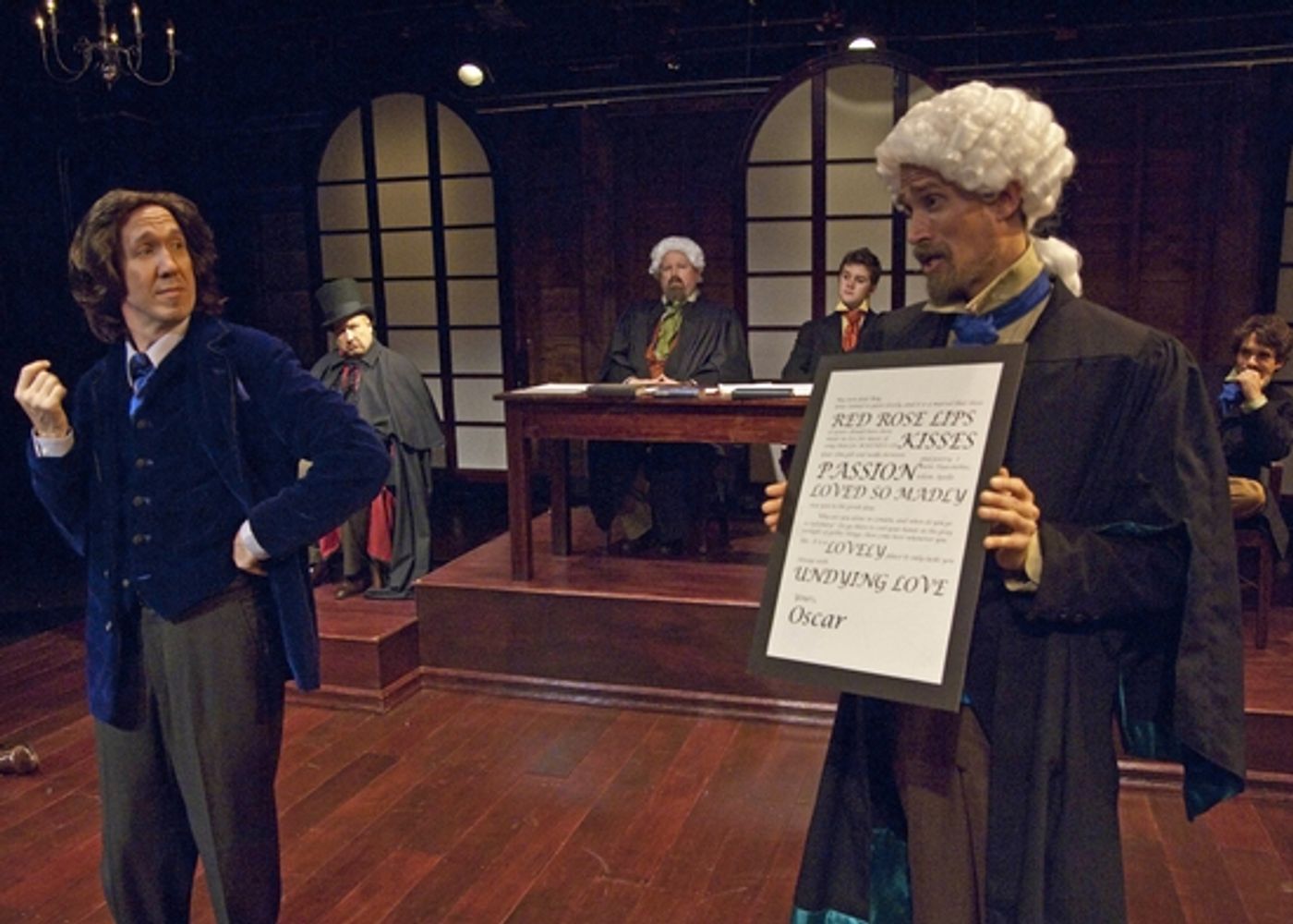 Photo Flash: GROSS INDECENCY: THE THREE TRIALS OF OSCAR WILDE at Cortland Repertory Theatre Photo Flash: GROSS INDECENCY: THE THREE TRIALS OF OSCAR WILDE at Cortland Repertory Theatre Image