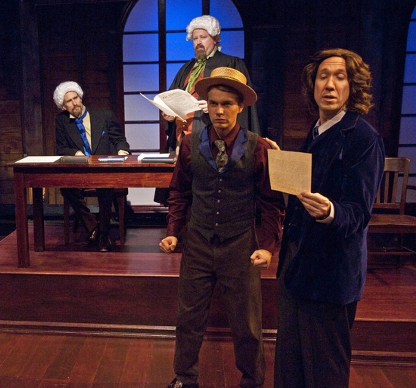 Photo Flash: GROSS INDECENCY: THE THREE TRIALS OF OSCAR WILDE at Cortland Repertory Theatre Photo Flash: GROSS INDECENCY: THE THREE TRIALS OF OSCAR WILDE at Cortland Repertory Theatre Image