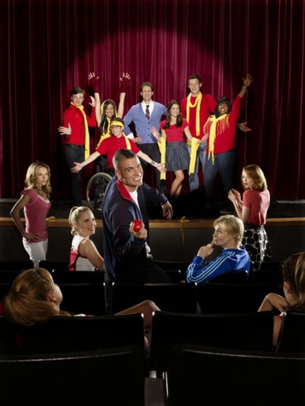  Chris Colfer, Jenna Ushkowitz, Kevin McHale, Matthew Morrison, Lea Michele, Cory Mon Photo