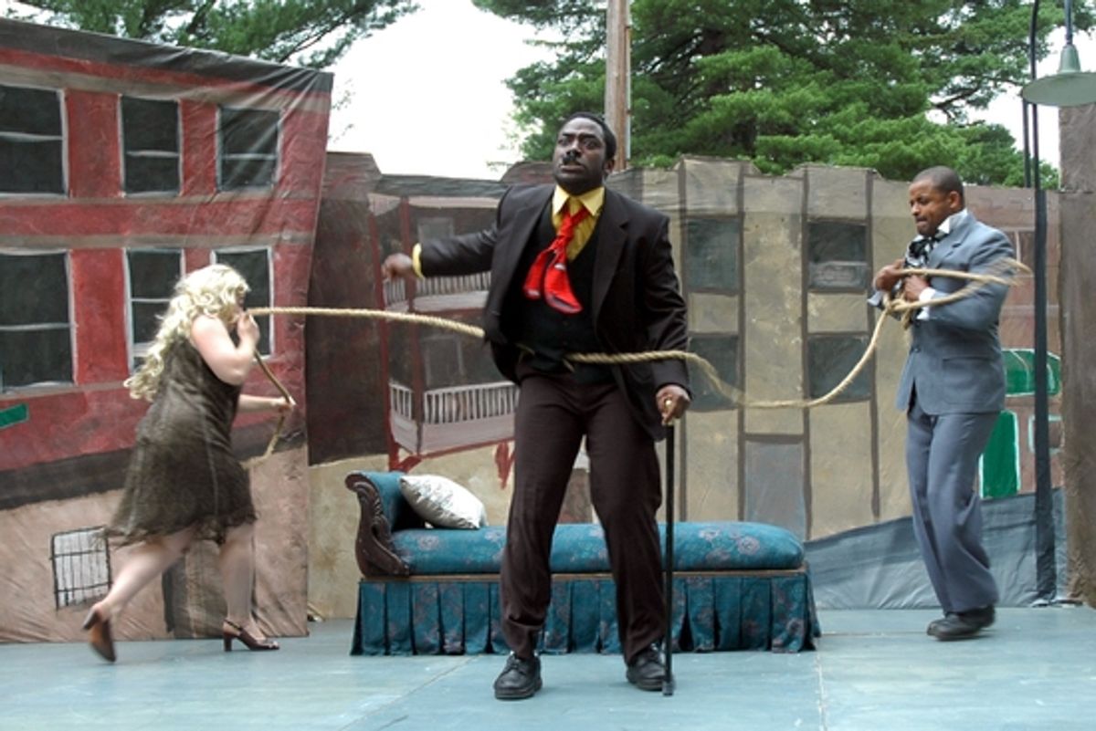 Julia B. Roseblatt, Chinaza Uchee, Herbert Newsome at 