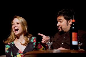 Lauren Hines & Azhar Khan Photo