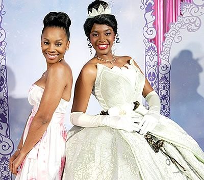 Anika Noni Rose and 'Princess Tiana' Photo