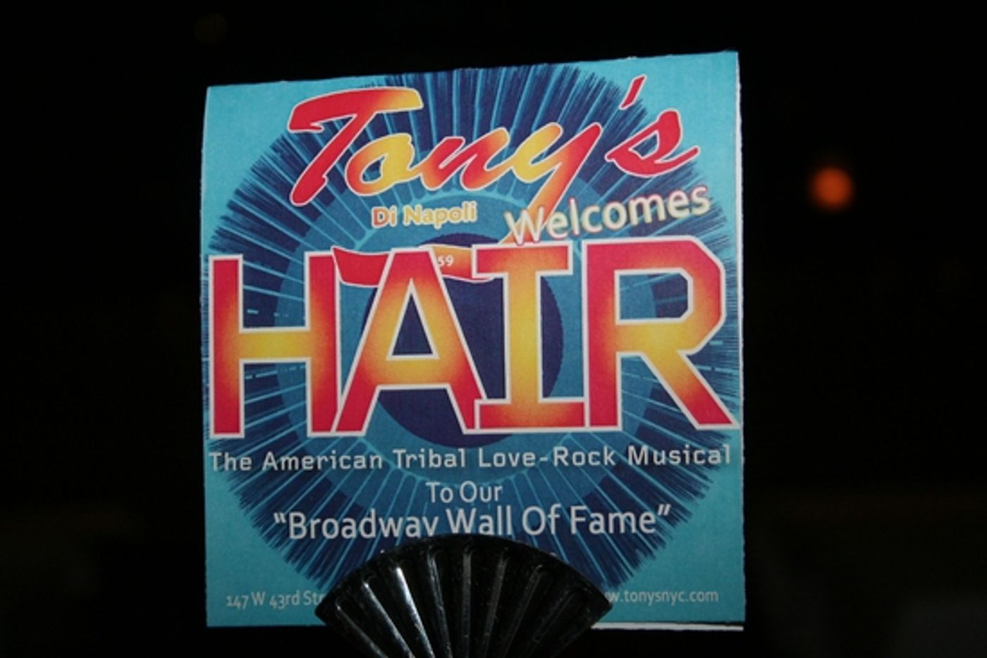 Photo Coverage: HAIR Stars Creel and Swenson Unveil Their Tony's DiNapoli 'Broadway Wall of Fame'  Portrait  Image