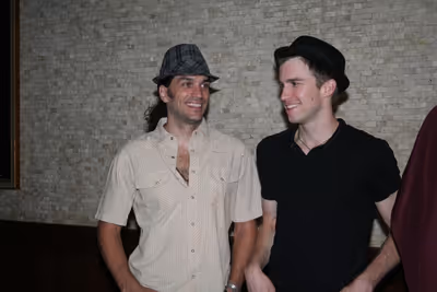 Will Swenson and Gavin Creel Photo