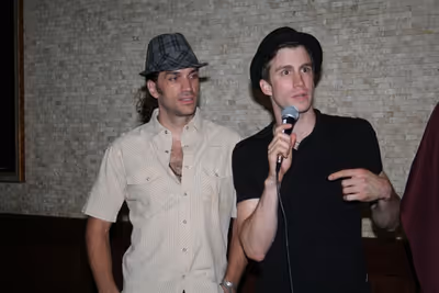 Will Swenson and Gavin Creel Photo