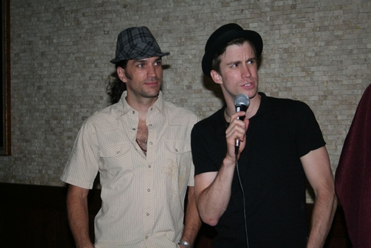Will Swenson and Gavin Creel at 
