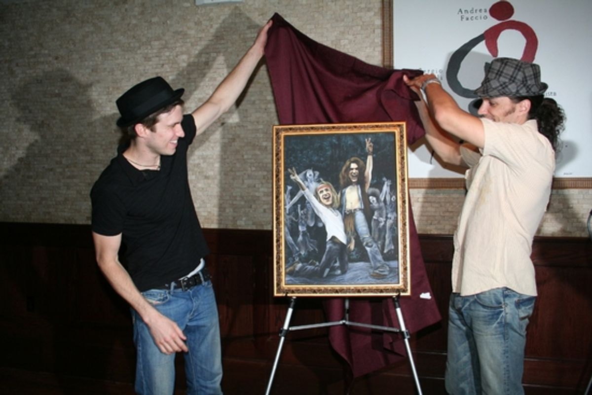 Will Swenson and Gavin Creel at 