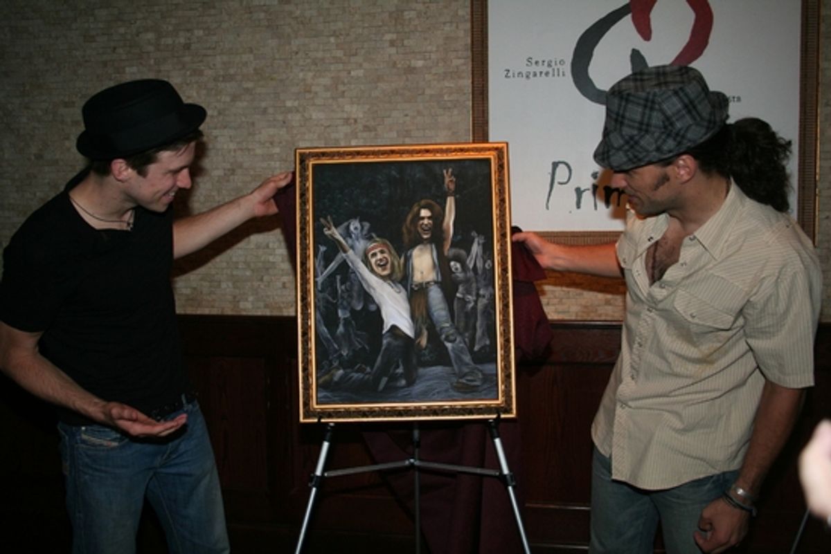 Will Swenson and Gavin Creel at 