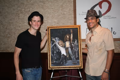 Will Swenson and Gavin Creel Photo