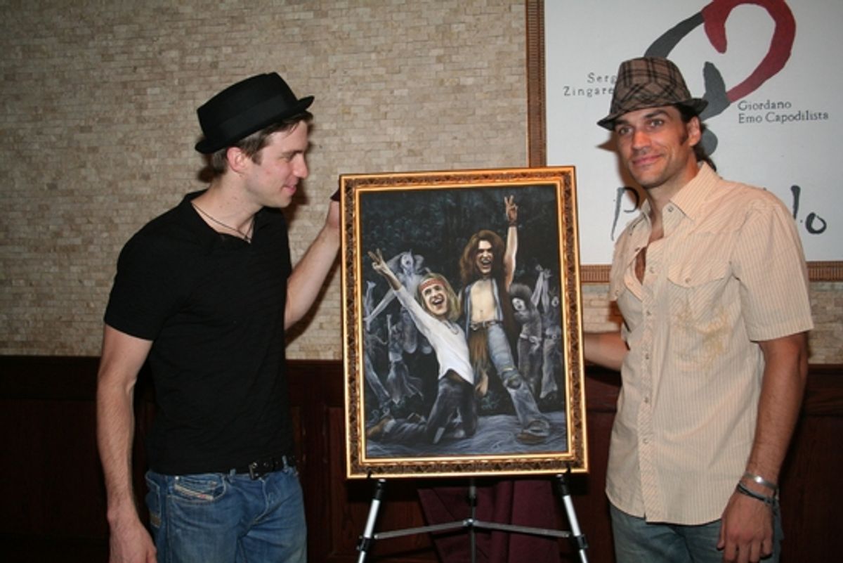 Will Swenson and Gavin Creel at 