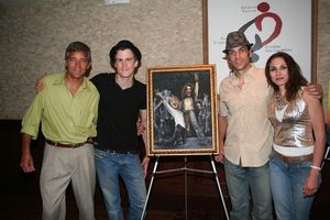 Bruce Dimpflmaier, Gavin Creel, Will Swenson and Valerie Smaldone Photo